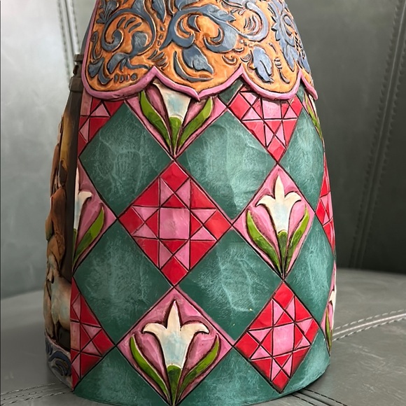 Jim Shores Handcrafted Blue Nativity Angel Figurine - Picture 7 of 12